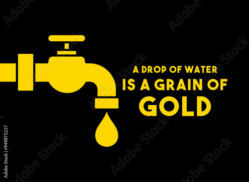 A Drop of Water is a Grain of Gold. The first Sunday in April.