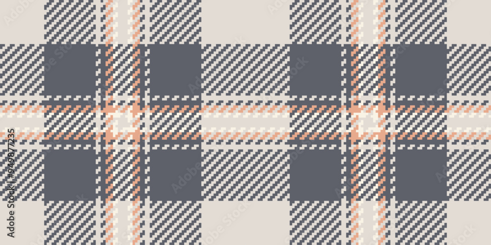 Magazine tartan vector seamless, close up plaid textile fabric. Sale pattern background texture check in white and pastel colors. Magazine tartan vector seamless, close up plaid textile fabric. Sale pattern background texture check in white and pastel colors.