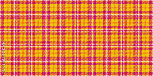 Good pattern tartan background, tablecloth textile fabric plaid. Stroke check seamless vector texture in bright and pink colors.