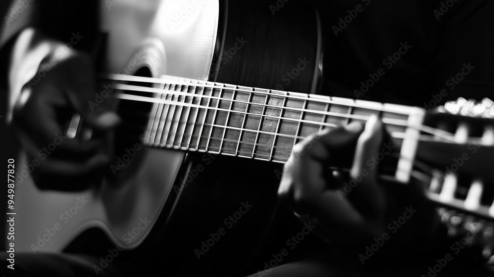 Fototapeta premium guitar performance