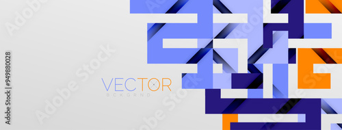 Color bend lines with shadow texture effect. Vector Illustration For Wallpaper, Banner, Background, Card, Book Illustration, landing page