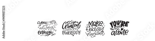 Funny trendy printable hand drawn doodle lettering quote . Lettering for t-shirt design, mug print, bag print, clothes fashion. 100% hand drawn vector image.