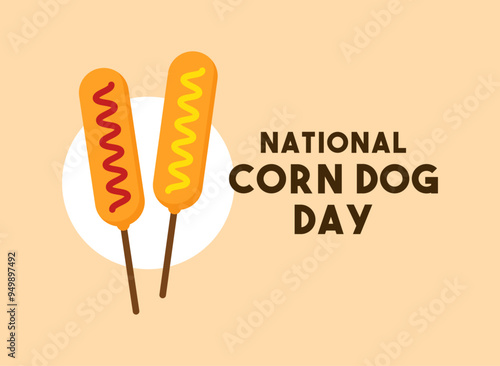 National Corn Dog Day. The third Saturday in March each year.