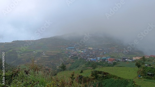 Atok is a Benguet municipality located in the Cordillera Administrative Region of the Philippines. It is known for its cool climate, stunning landscapes, and terraced vegetable farms. 