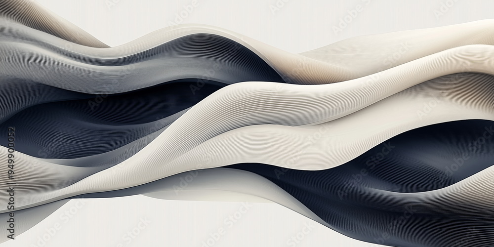 monotone fine line, milky flow abstract background. monotone fine line, milky flow abstract background.