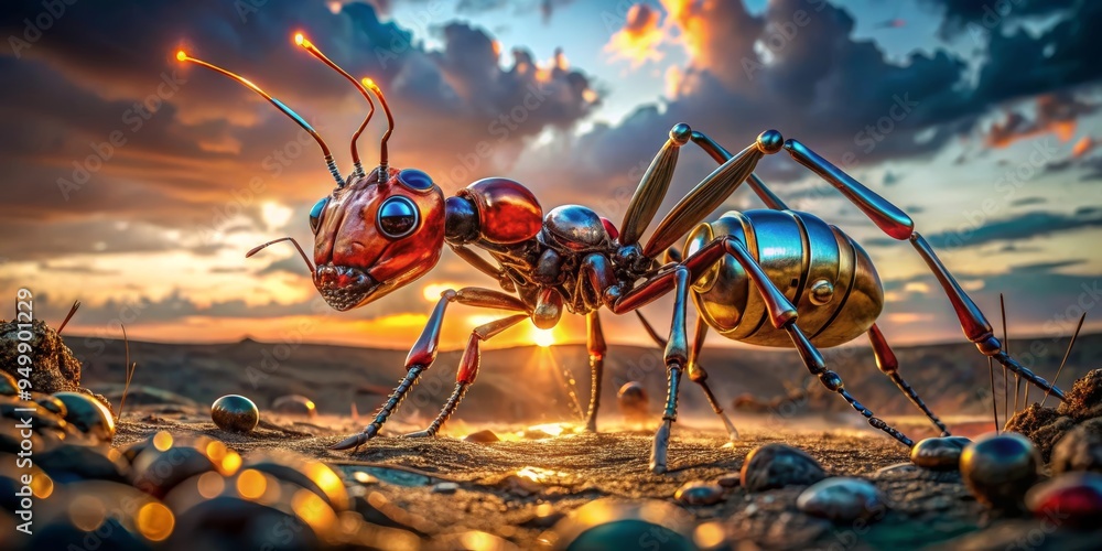 ant in the desert ant in the desert