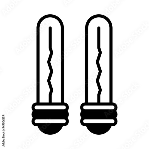 UV Lamp Solid Black