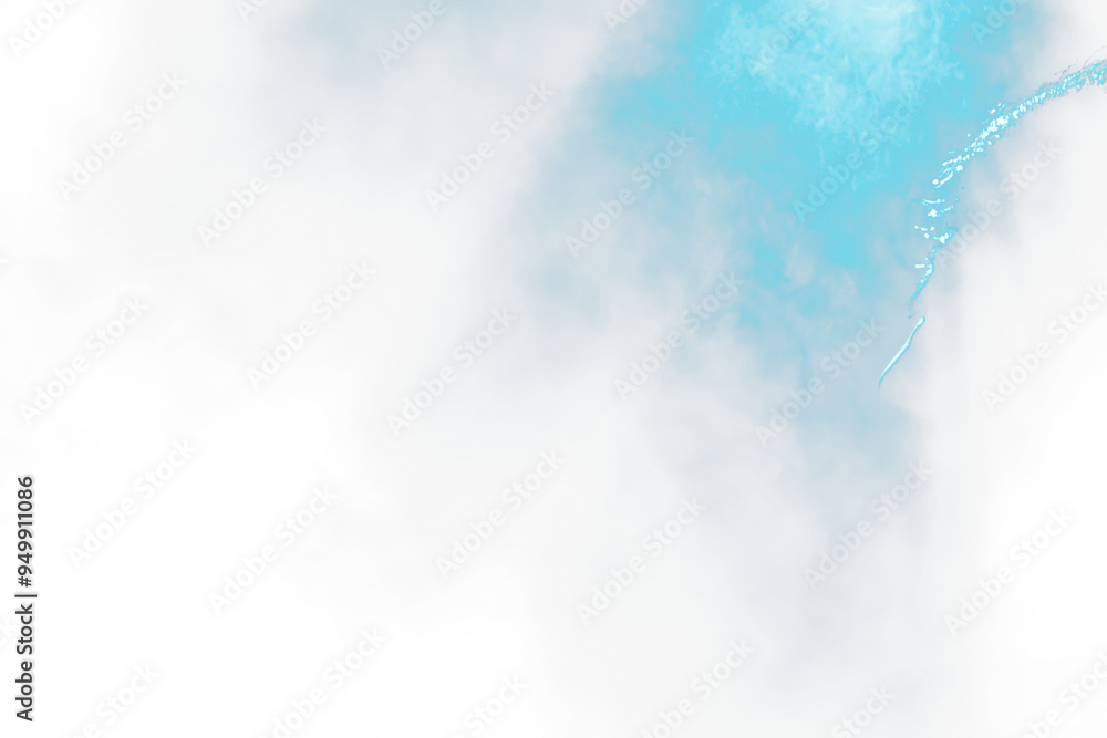 Naklejka premium Dark blue Light leak effect overlay , Dark Blue Light Leak Effect Overlay