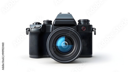 Stylish Icon with Flash Symbolizing Photography Memories