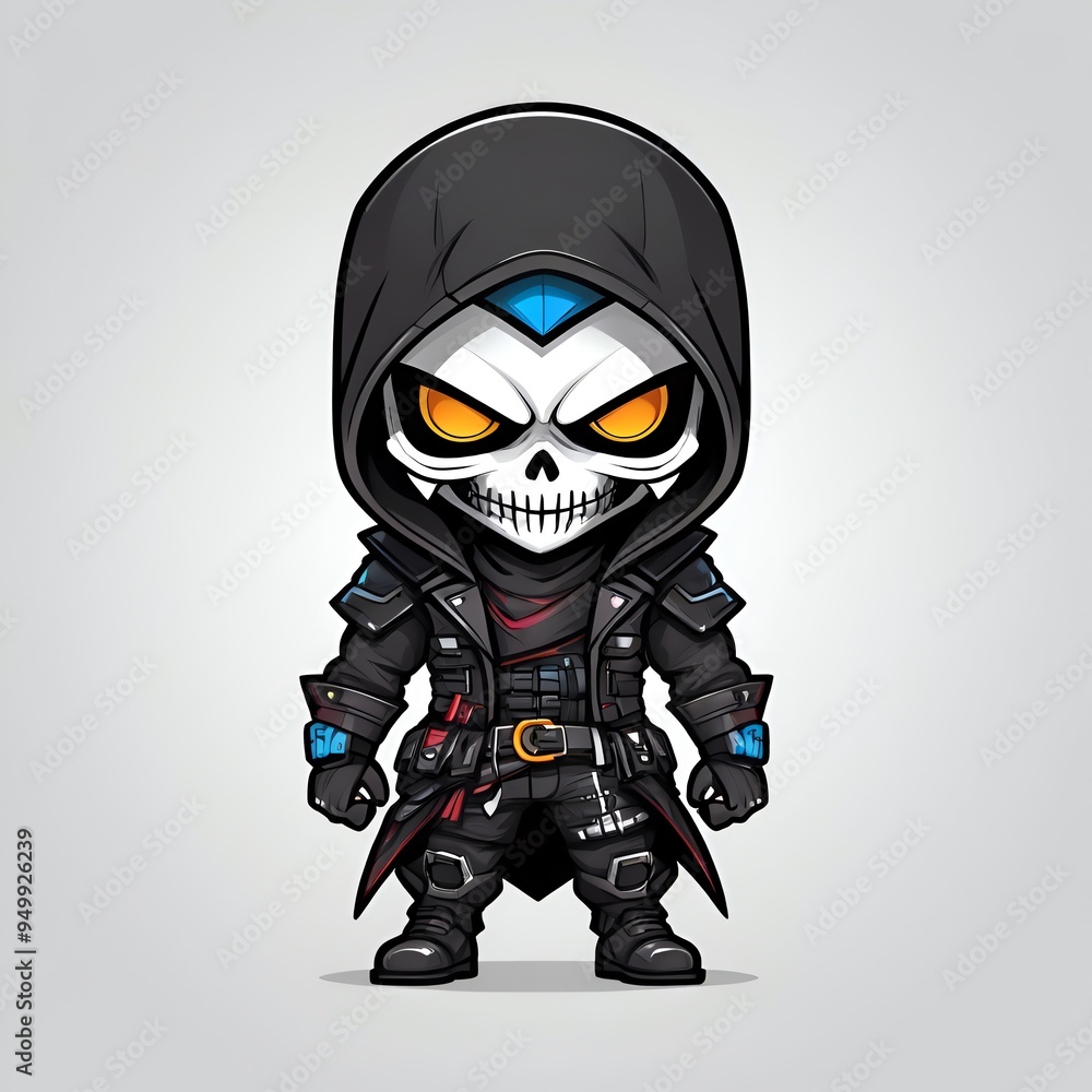 Dark Reaper Cartoon Character Dark Reaper Cartoon Character