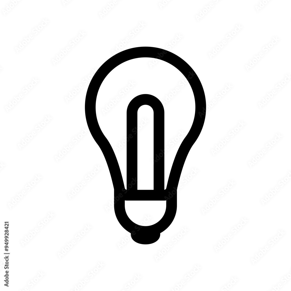 light bulb icon vector illustration light bulb icon vector illustration
