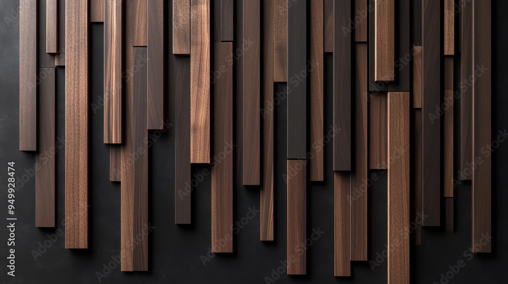Abstract Dark Wood Pattern Texture Background. Abstract Dark Wood Pattern Texture Background.