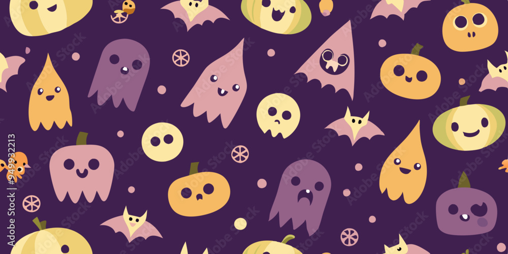 seamless pattern with funny monsters seamless pattern with funny monsters