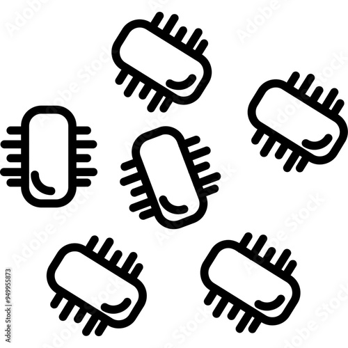 Haemophilus influenzae Icon