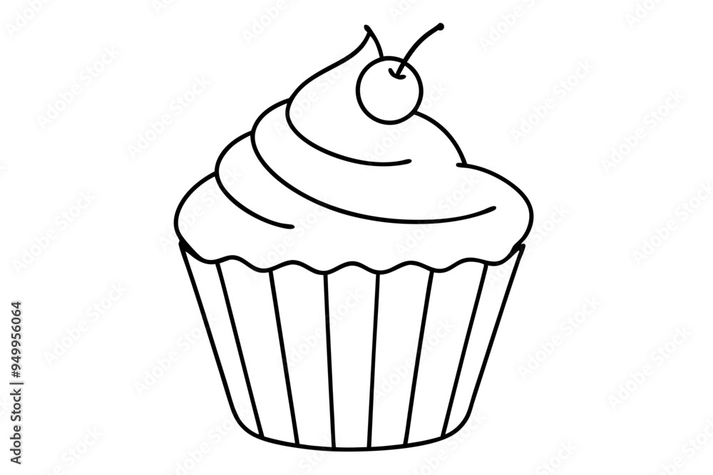 cupcake food vector cupcake food vector