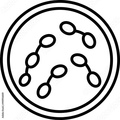 Corynebacterium diphtheriae Icon