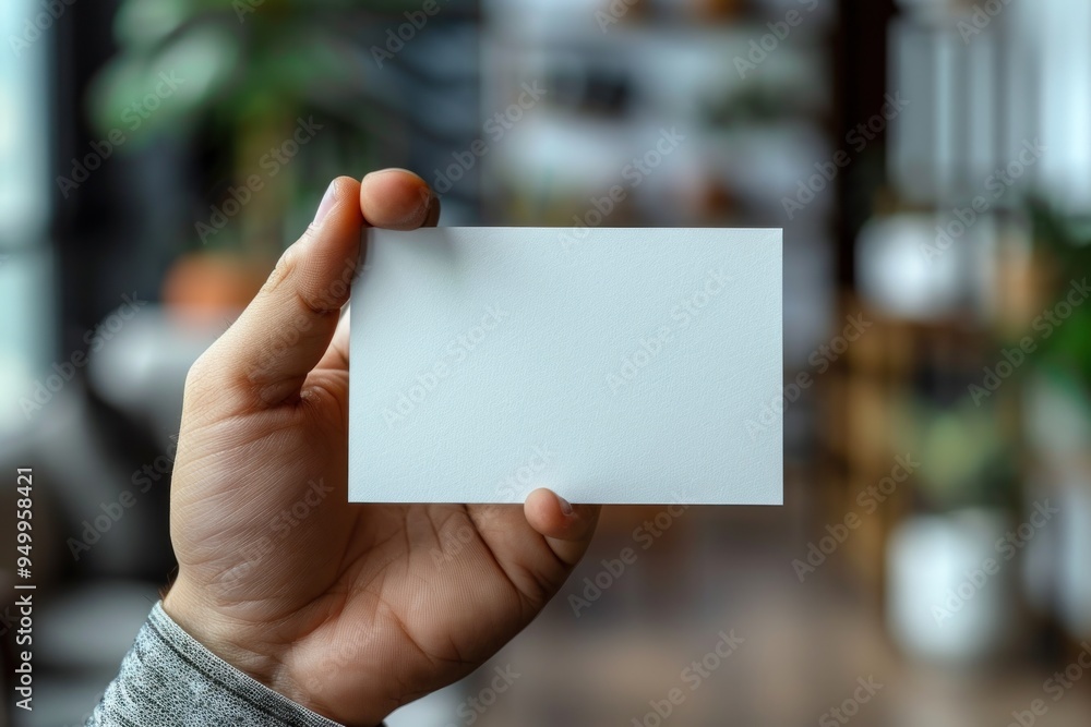 Blank Business Card Mockup Blank Business Card Mockup