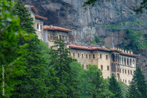 Sumela Monastery is a Greek Orthodox monastery in Macka, Turkey. photo