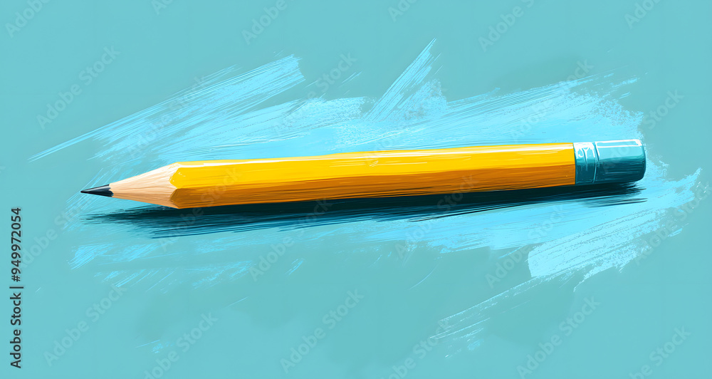 A Yellow Pencil Lying on a Minimalistic Tabletop with a Simple Background, Representing Creativity, Simplicity, and the Essence of Design in Everyday Objects
A Yellow Pencil Lying on a Minimalistic Tabletop with a Simple Background, Representing Creativity, Simplicity, and the Essence of Design in Everyday Objects
