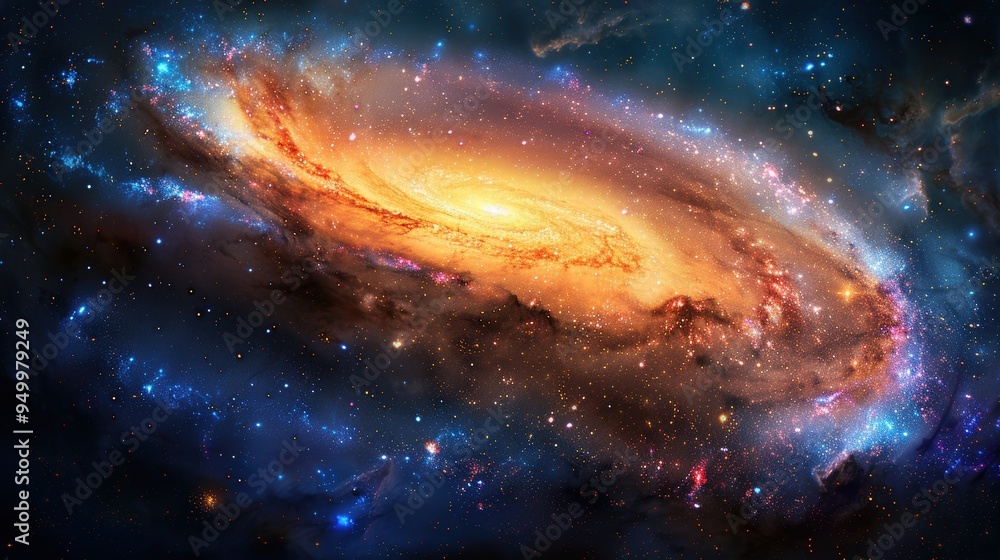 Cosmic Spiral Galaxy Cosmic Spiral Galaxy
