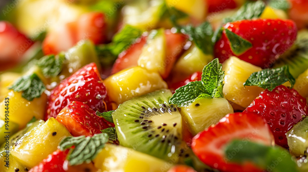 strawberries and kiwi strawberries and kiwi