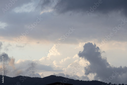 clouds in the sky
