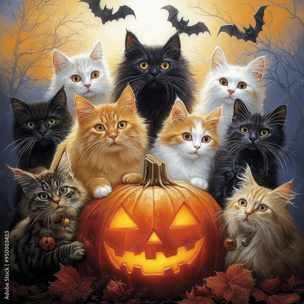 HALLOWEEN CATS HALLOWEEN CATS