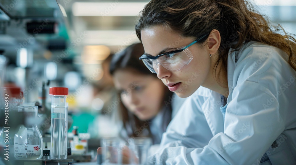 group of scientist working in laboratory group of scientist working in laboratory
