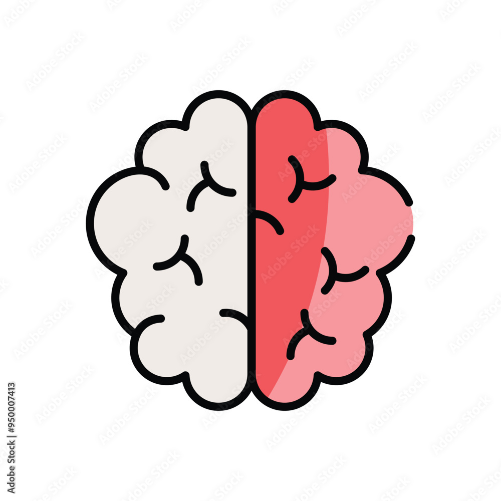 Brain vector icon Brain vector icon