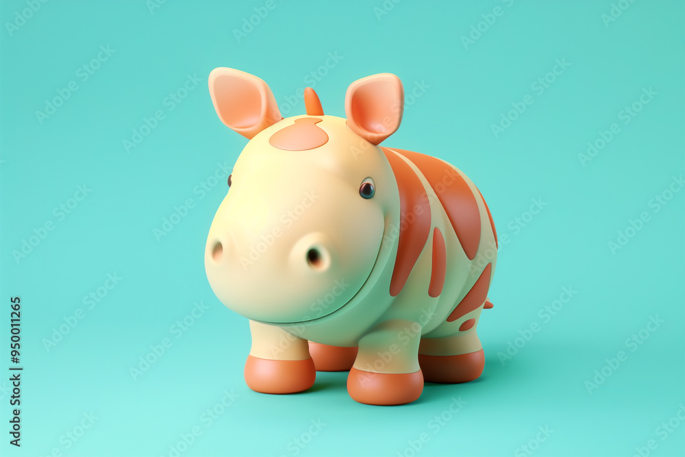 3d animal game-style illustration isolated 3d animal game-style illustration isolated