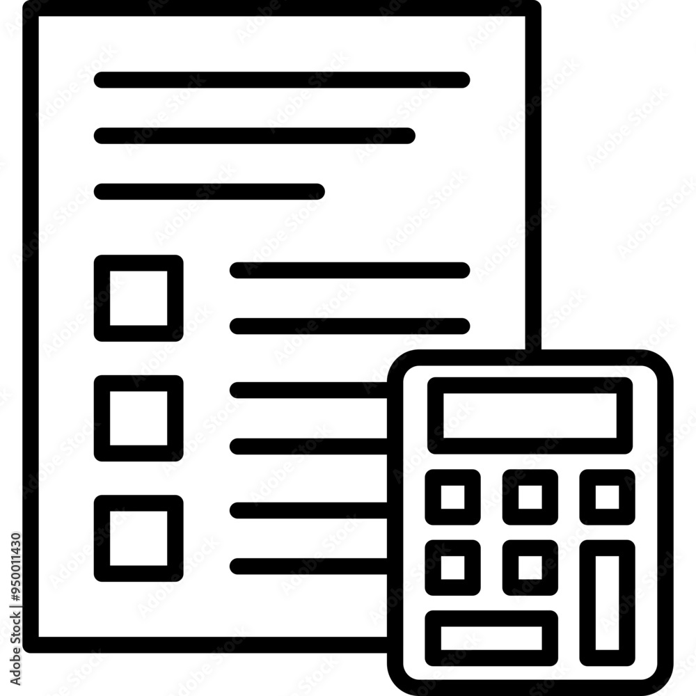 Calculations Icon Calculations Icon