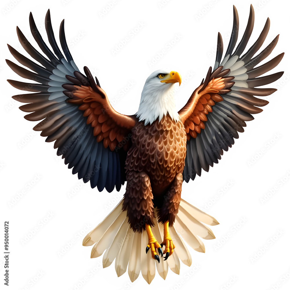 Eagle, watercolor clipart illustration on transparent background. Eagle, watercolor clipart illustration on transparent background.