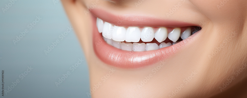 Obraz premium close up of a person with a smile