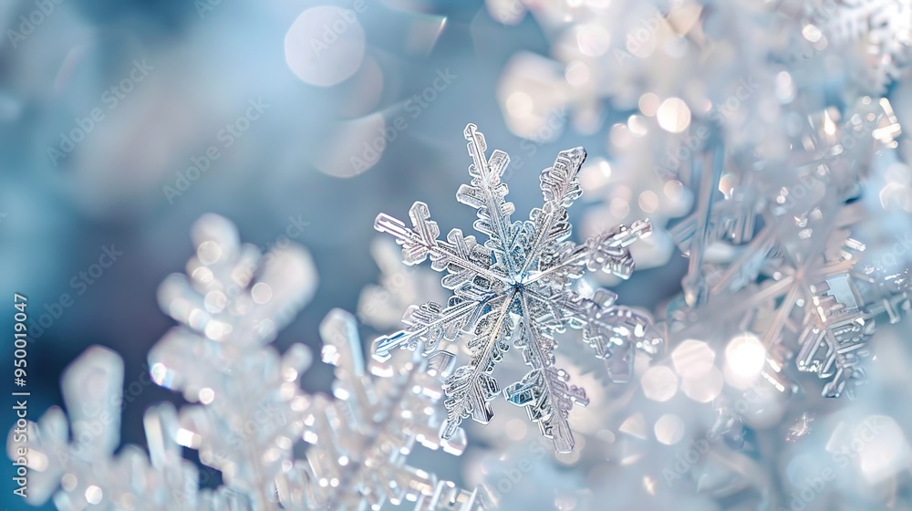 Shiny snowflake wallpaper Shiny snowflake wallpaper