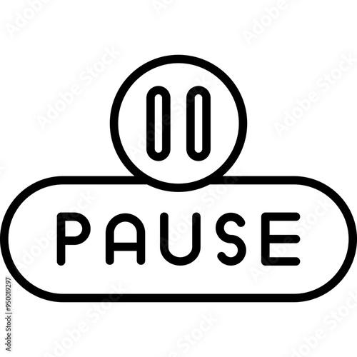 Pause Button Icon