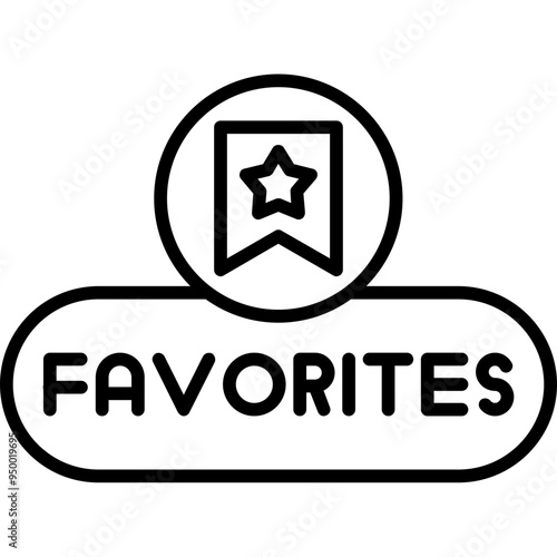 Favorites Button Icon