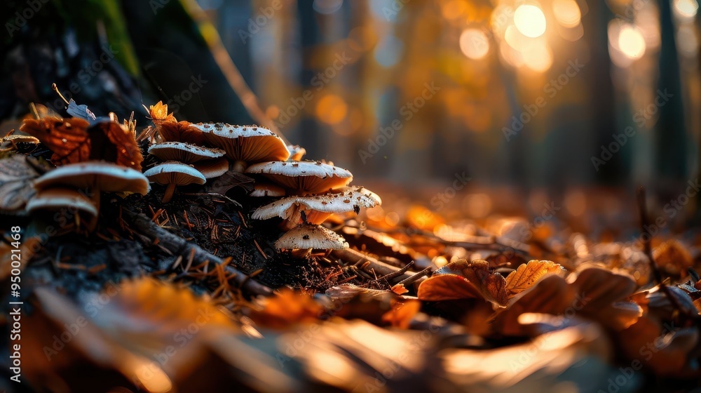 Mushroom foraging in the woods, adventurous and earthy, Nature, Earth tones, Photograph, Forager's delight Mushroom foraging in the woods, adventurous and earthy, Nature, Earth tones, Photograph, Forager's delight