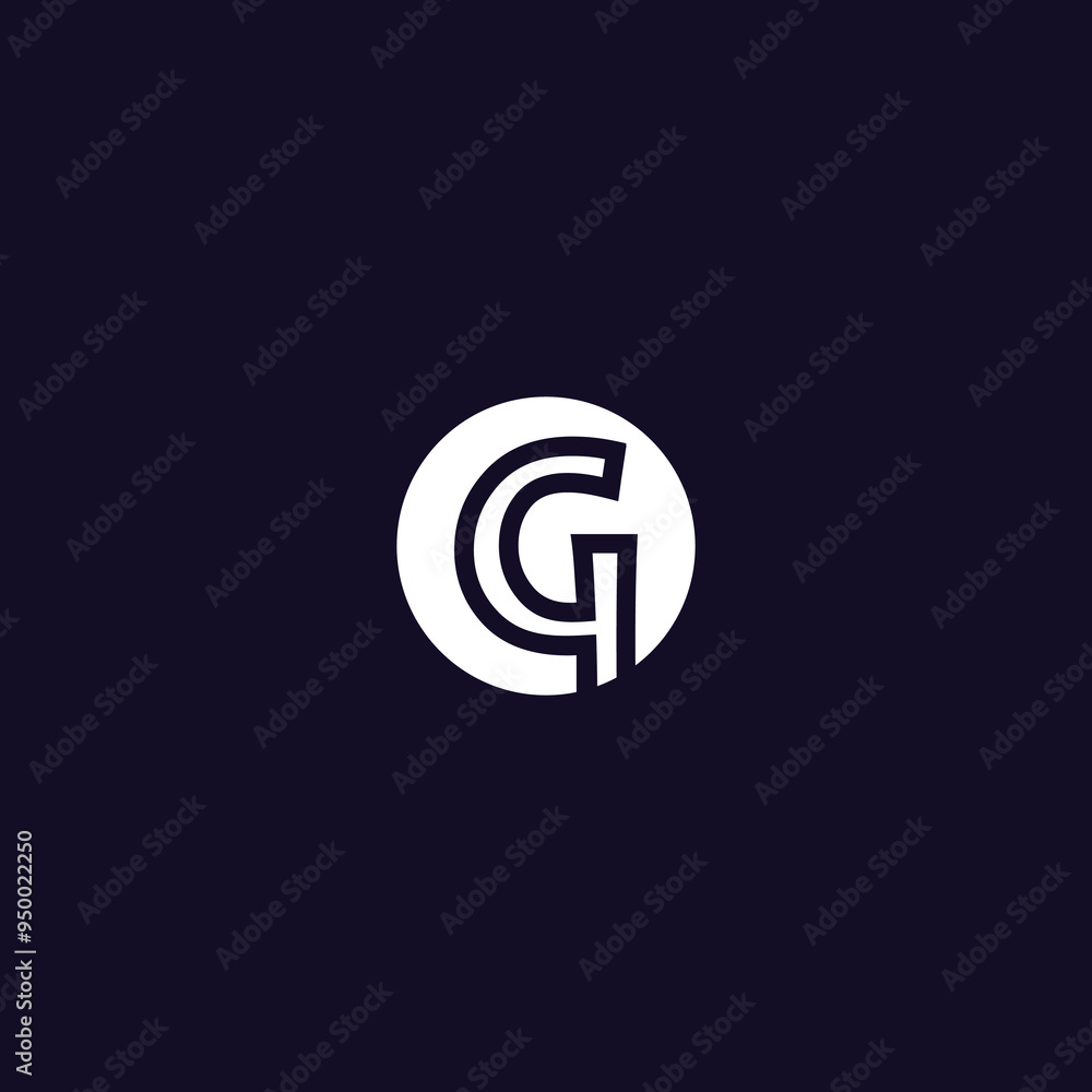 flat letter G logo design flat letter G logo design