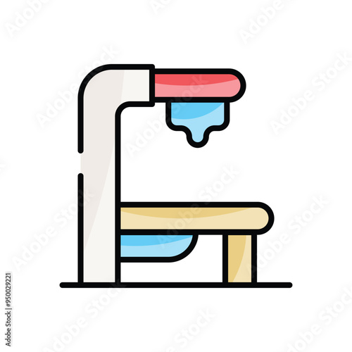 Radiation Therapy vector icon