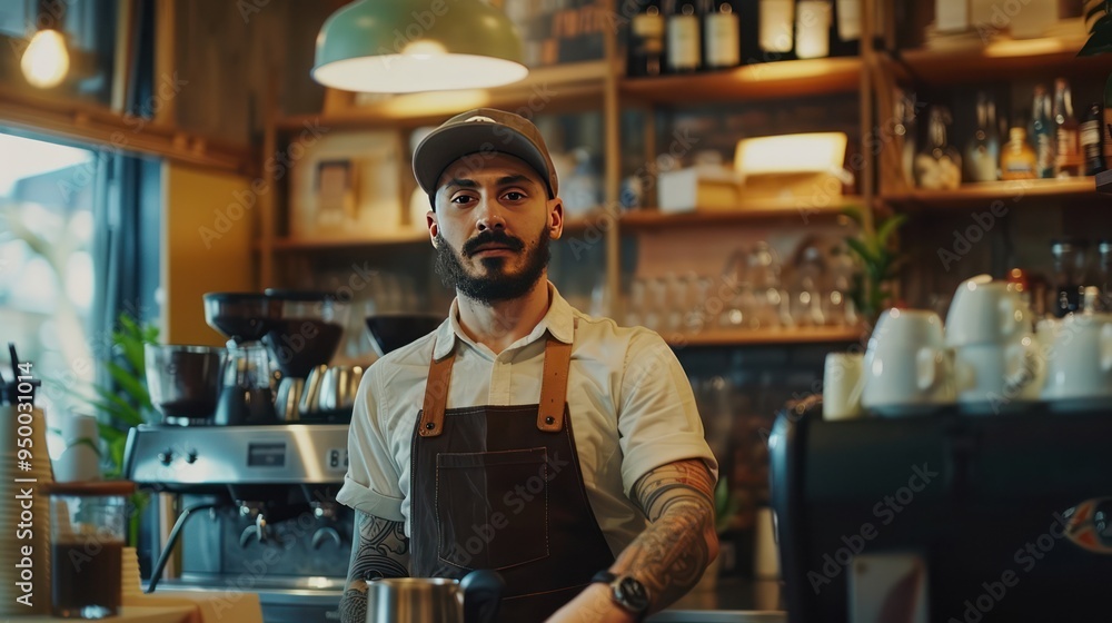 Barista at a Cafe Barista at a Cafe