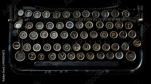 Vintage typewriter