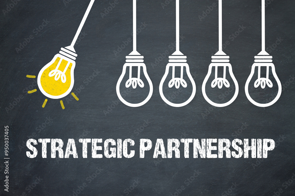 Fototapeta premium Strategic Partnership