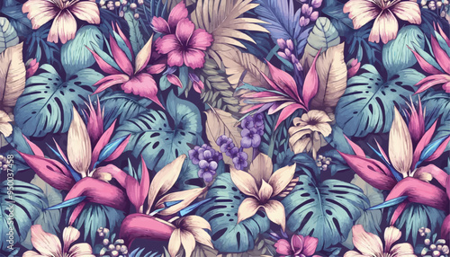 seamless floral pattern