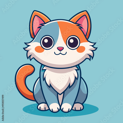 Design a Cat Vector Illustration