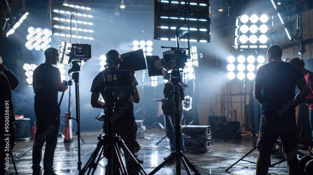 © AlexanderD - Actors performing scene with set and props interaction