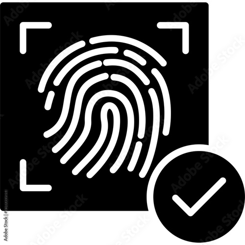 Biometric Recognition Icon