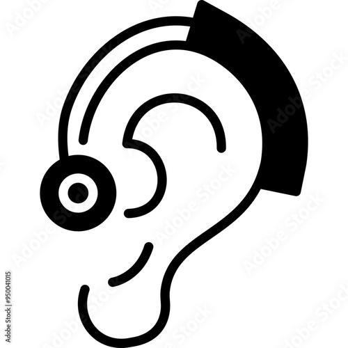 Hearing Aid  Icon
