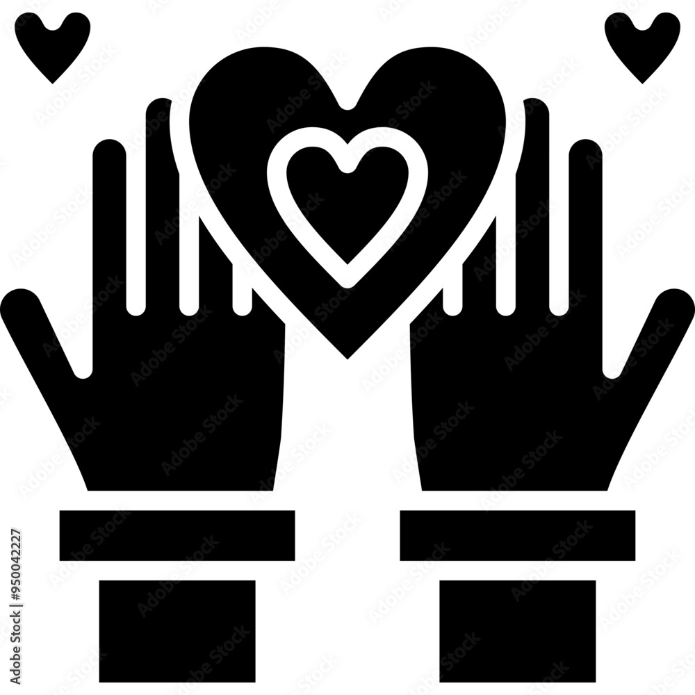 Obraz premium Charity Icon