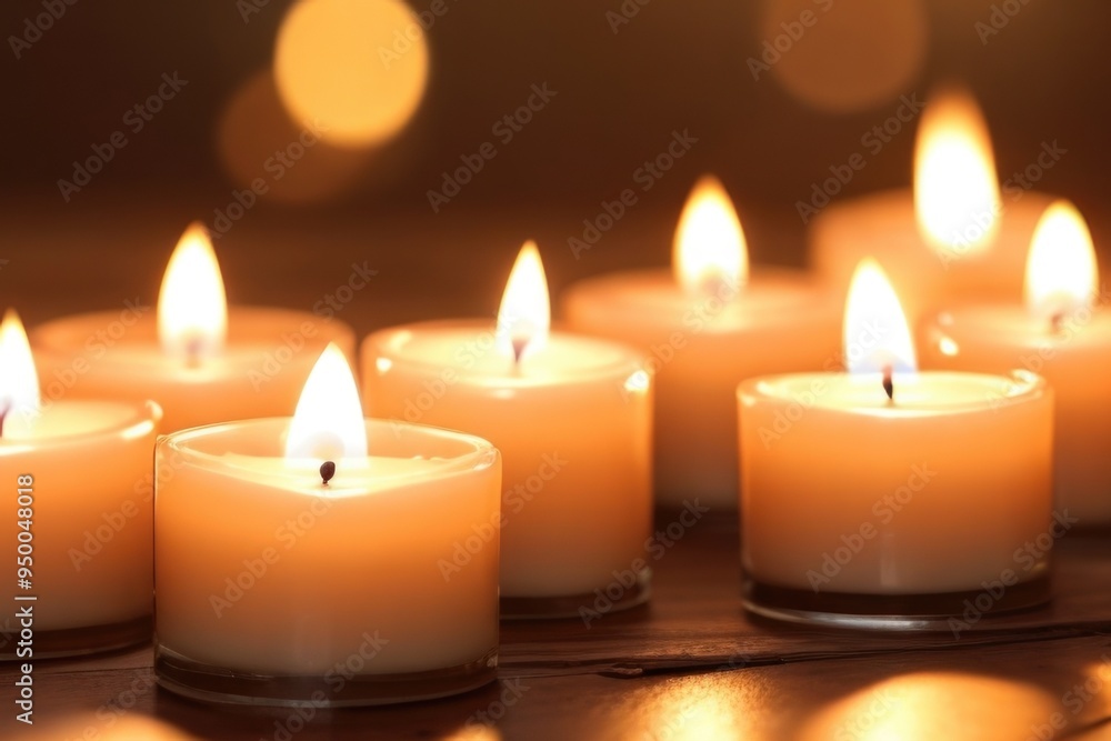 Burning White candles Burning White candles