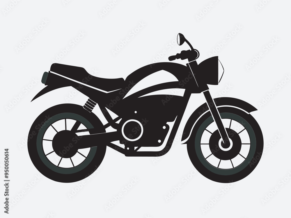 Motorcycle, Bike silhouette set design Vector isolated , white background. flat design 2 Motorcycle, Bike silhouette set design Vector isolated , white background. flat design 2